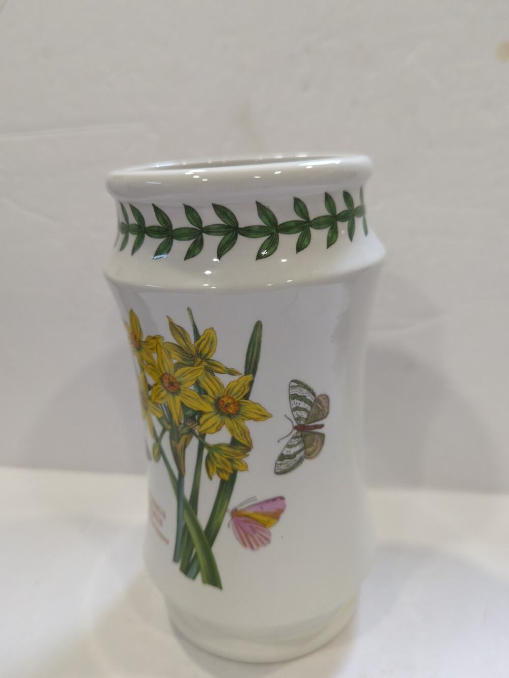 Vintage Port Meirion Utensil Jar Botanic Garden Jar No.2 8" Tall Orig. Tag